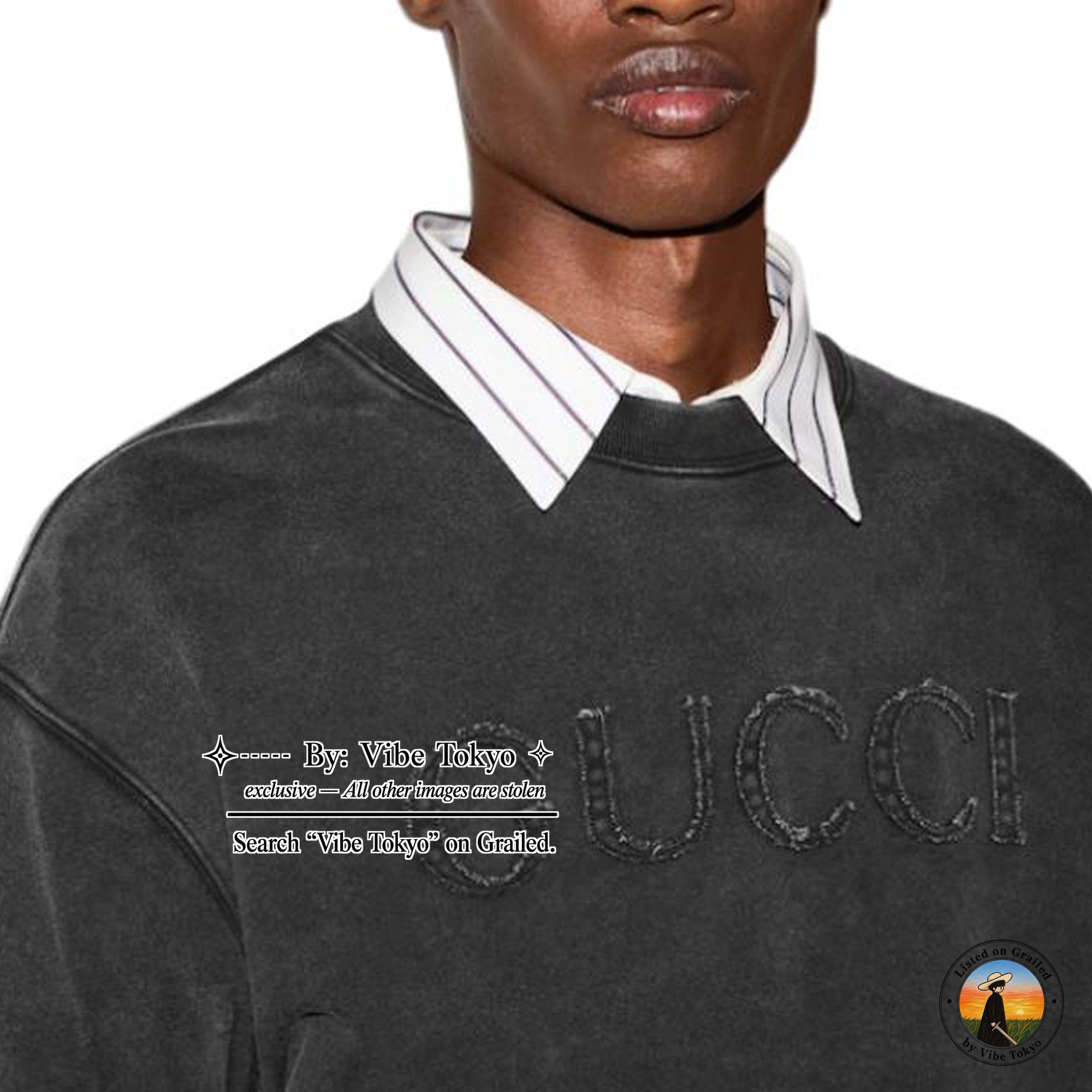 Gucci Gucci Logo Embroidery Sweatshirt Size XS Size US XS / EU 42 / 0 - 11 Thumbnail