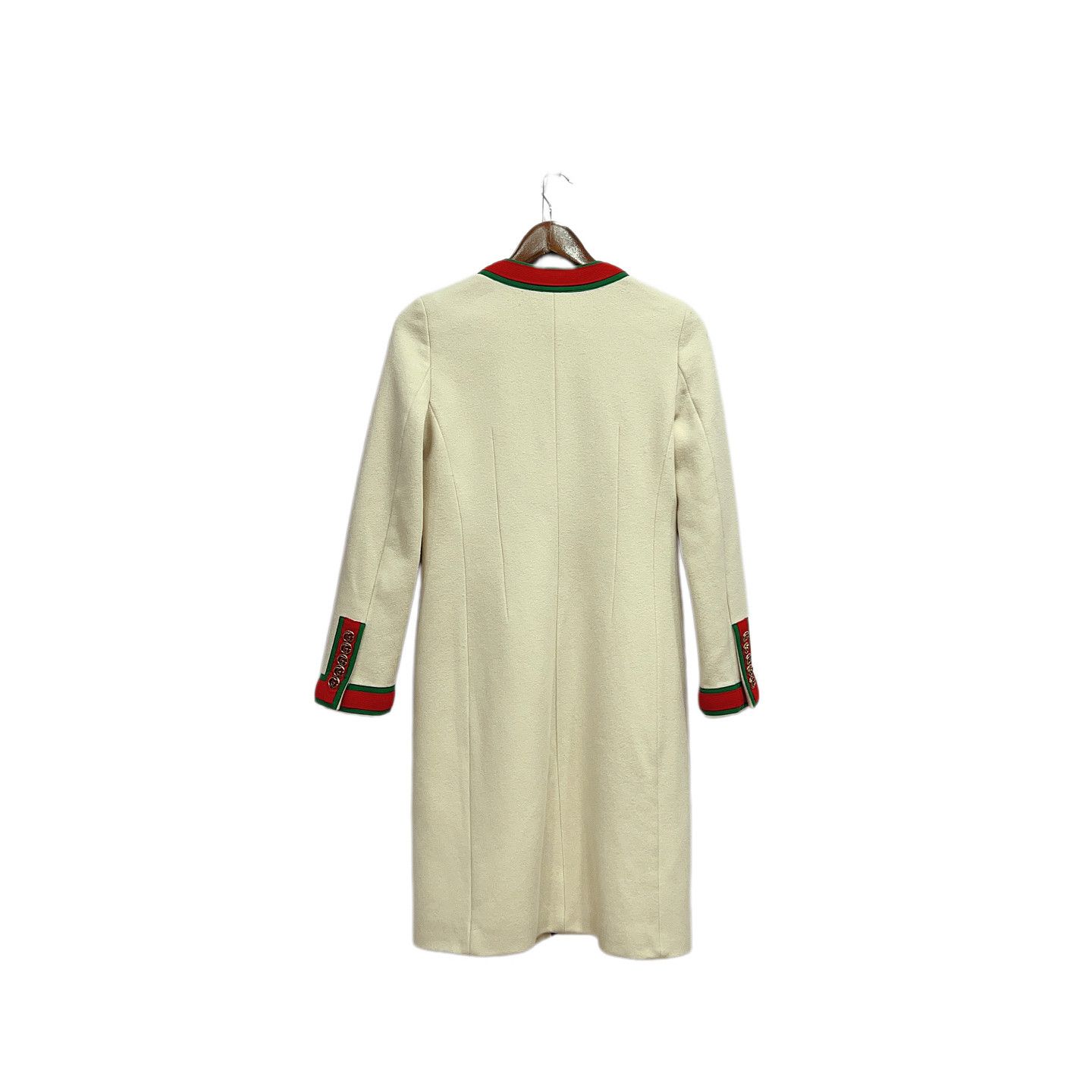 Gucci Gucci Web Trim Wool Coat Size 42 Size M / US 6-8 / IT 42-44 - 3 Thumbnail