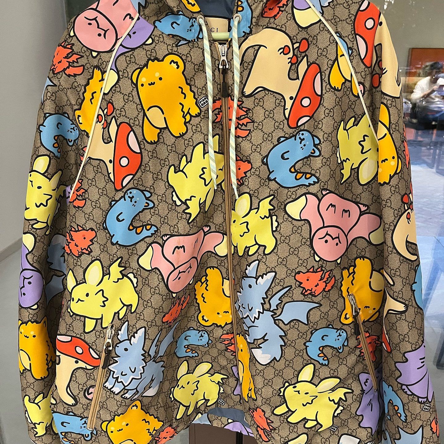 Gucci Gucci Cartoon Print Zip-Up Hoodie Jacket Size 46 Size US S / EU 44-46 / 1 - 2 Thumbnail