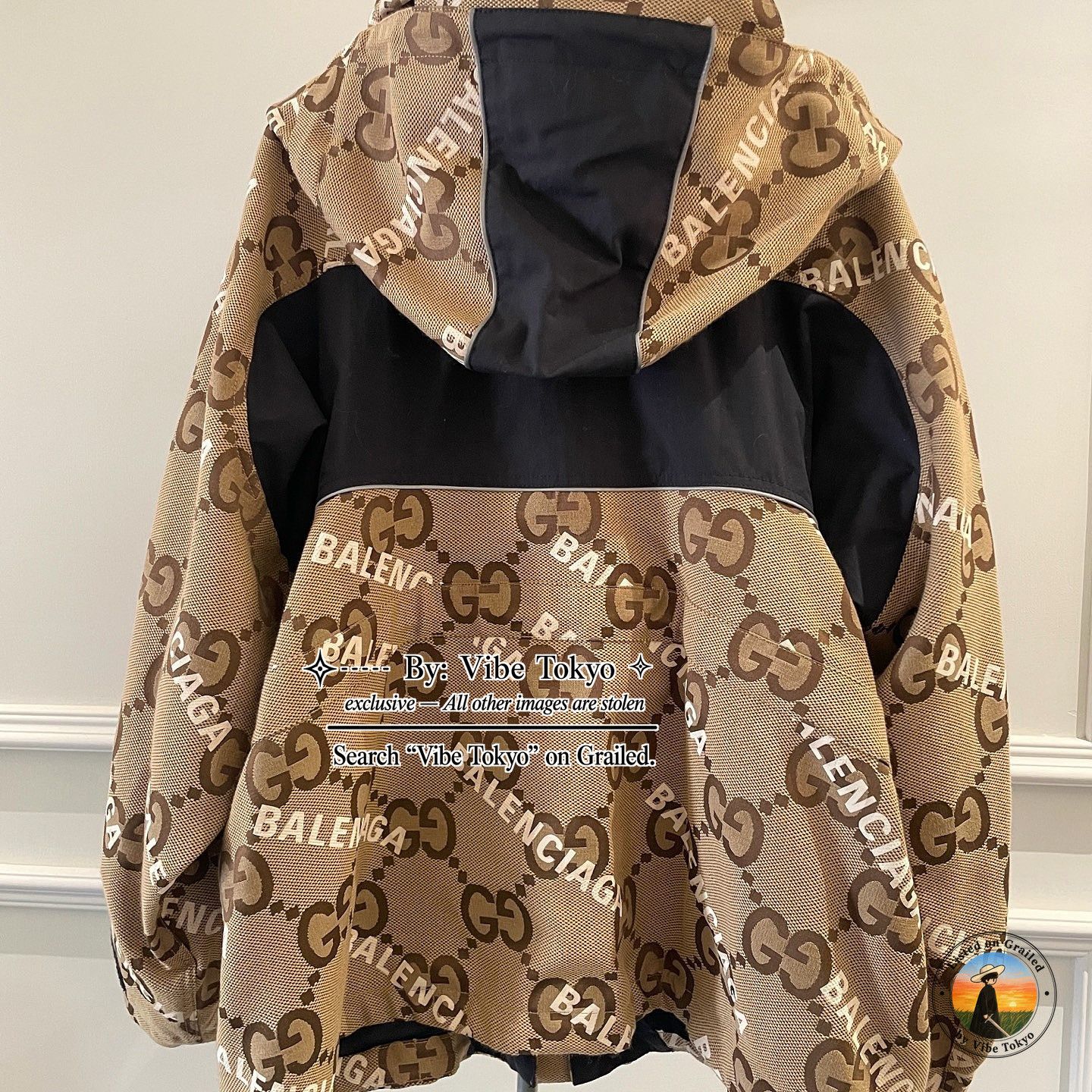 Gucci Gucci x Balenciaga Hacker Project Monogram Jacket Size 40 Size S / US 4 / IT 40 - 3 Thumbnail