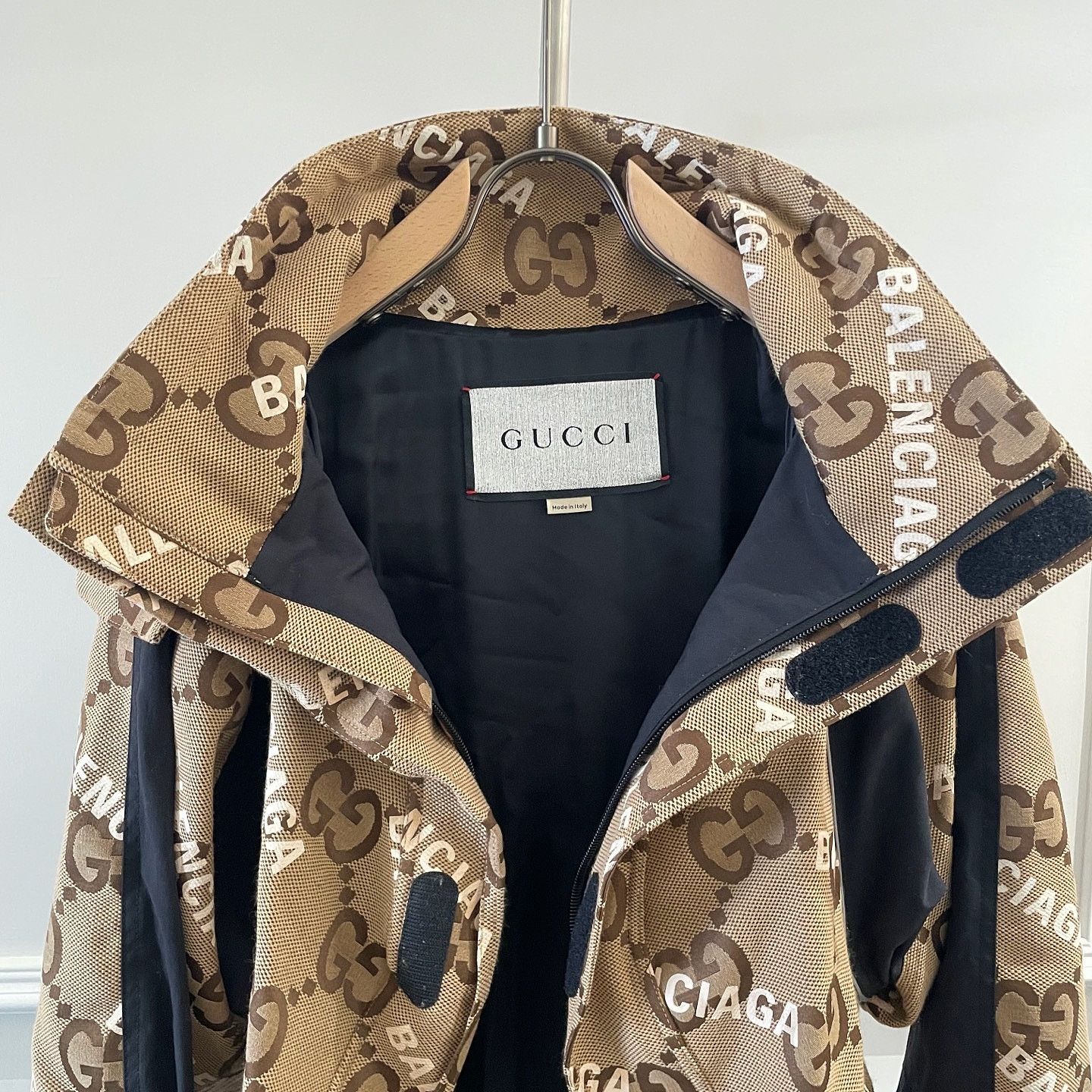 Gucci Gucci x Balenciaga Hacker Project Monogram Jacket Size 40 Size S / US 4 / IT 40 - 4 Thumbnail