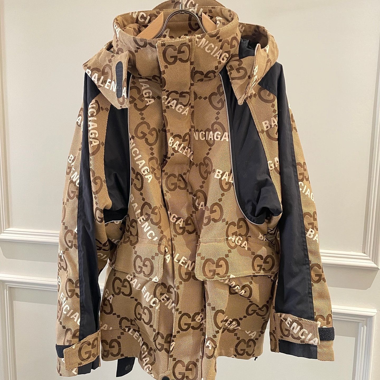 Gucci Gucci x Balenciaga Hacker Project Monogram Jacket Size 40 Size S / US 4 / IT 40 - 2 Thumbnail