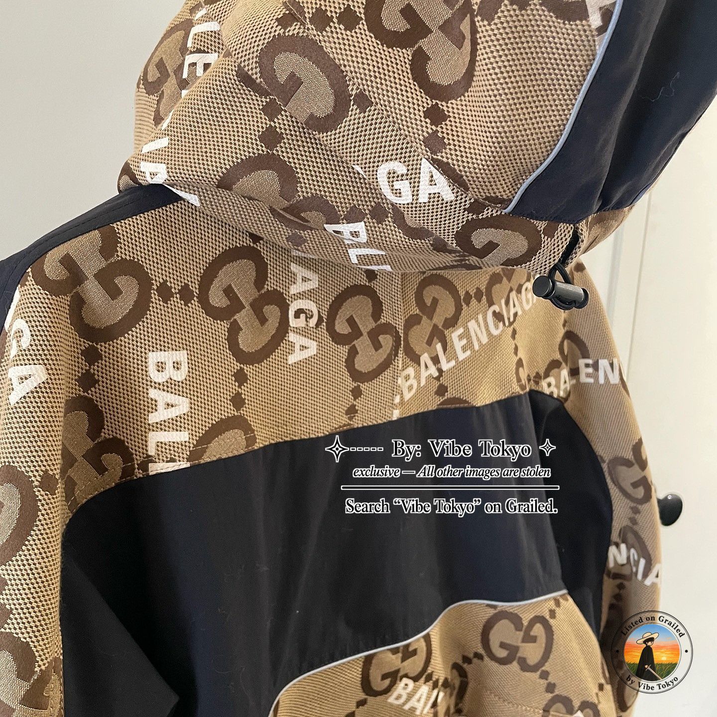 Gucci Gucci x Balenciaga Hacker Project Monogram Jacket Size 40 Size S / US 4 / IT 40 - 8 Thumbnail