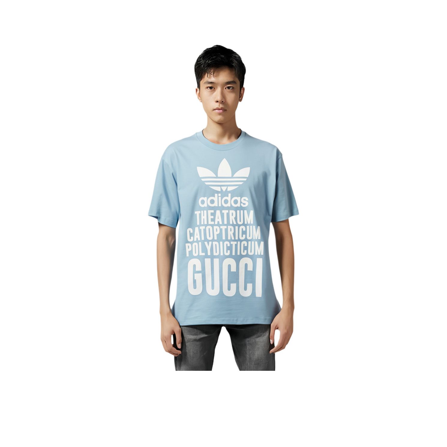 Gucci Gucci x Adidas Logo Printed T-Shirt US XS Size US XS / EU 42 / 0 - 8 Thumbnail