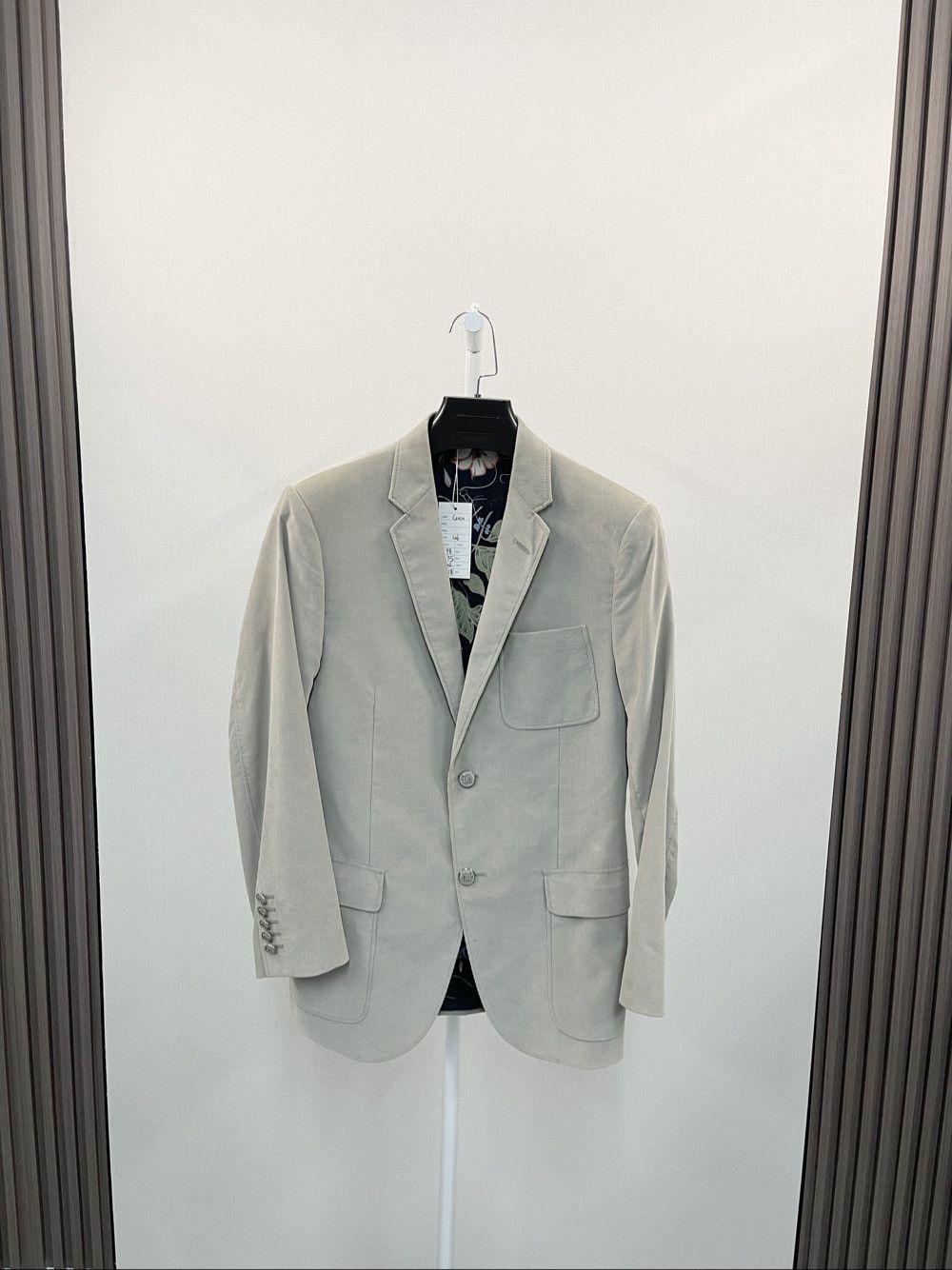 Gucci Gucci Corduroy Floral Lining Blazer Size 36R Size 36R - 2 Thumbnail