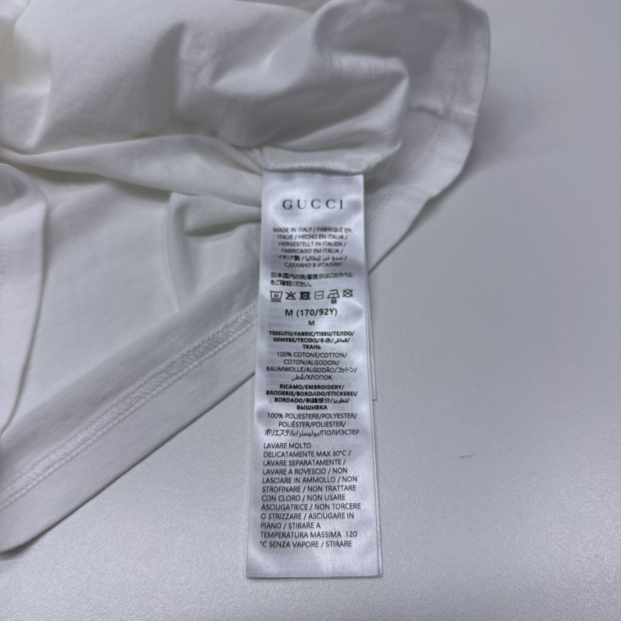 Gucci Gucci Web Trim Cotton T-Shirt Size M Size M / US 6-8 / IT 42-44 - 4 Thumbnail