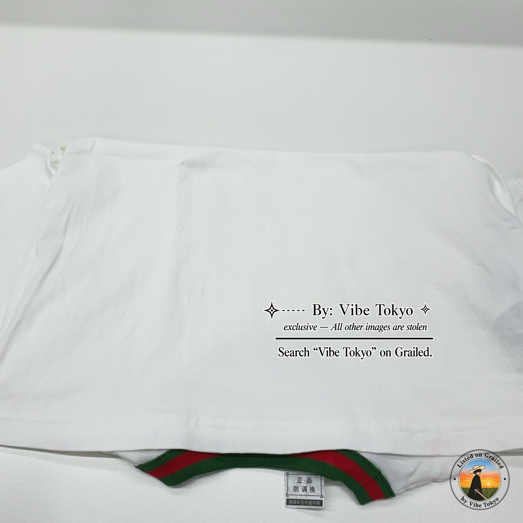 Gucci Gucci Web Trim Cotton T-Shirt Size M Size M / US 6-8 / IT 42-44 - 8 Thumbnail