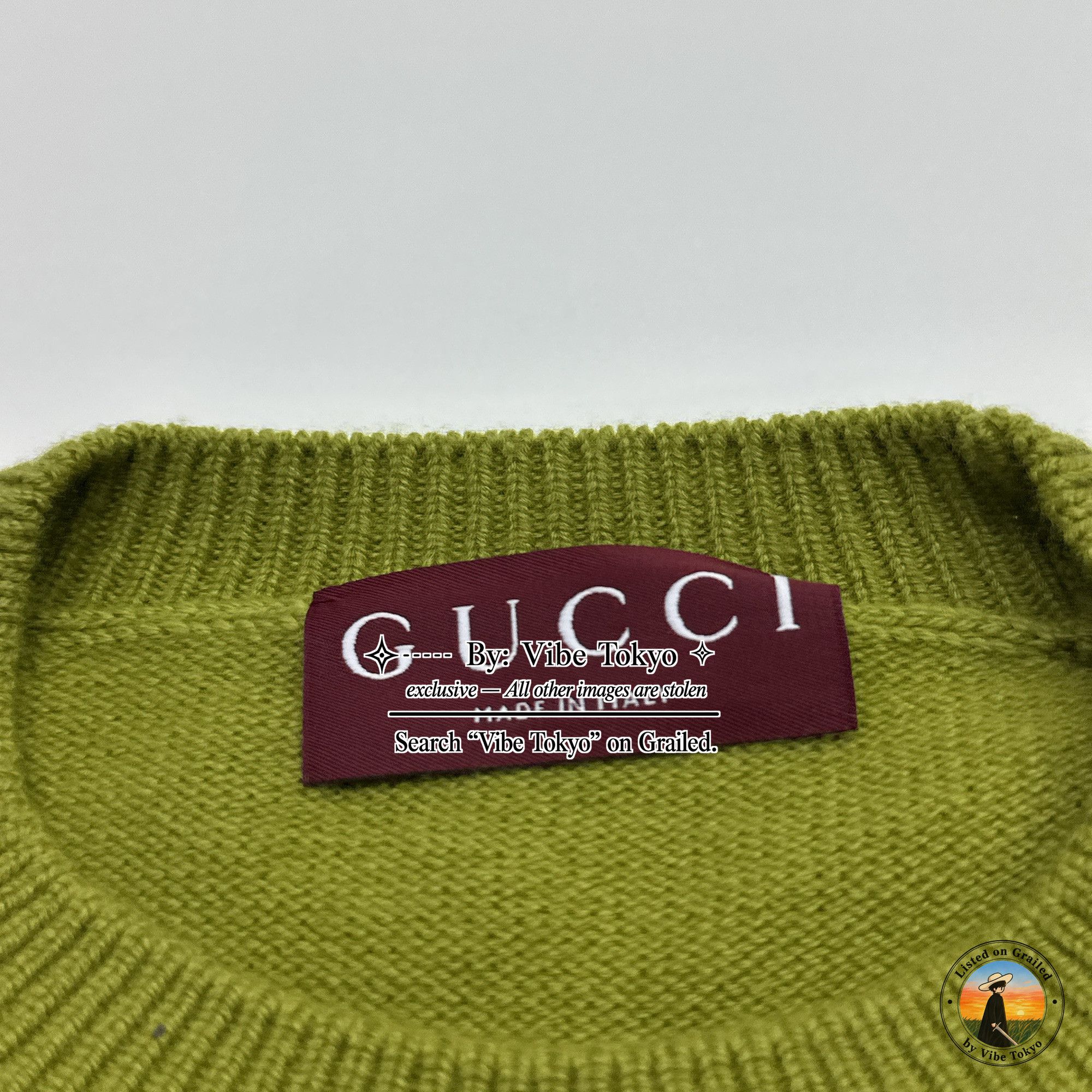 Gucci Gucci Wool Cashmere Sweater Size S Size S / US 4 / IT 40 - 3 Thumbnail