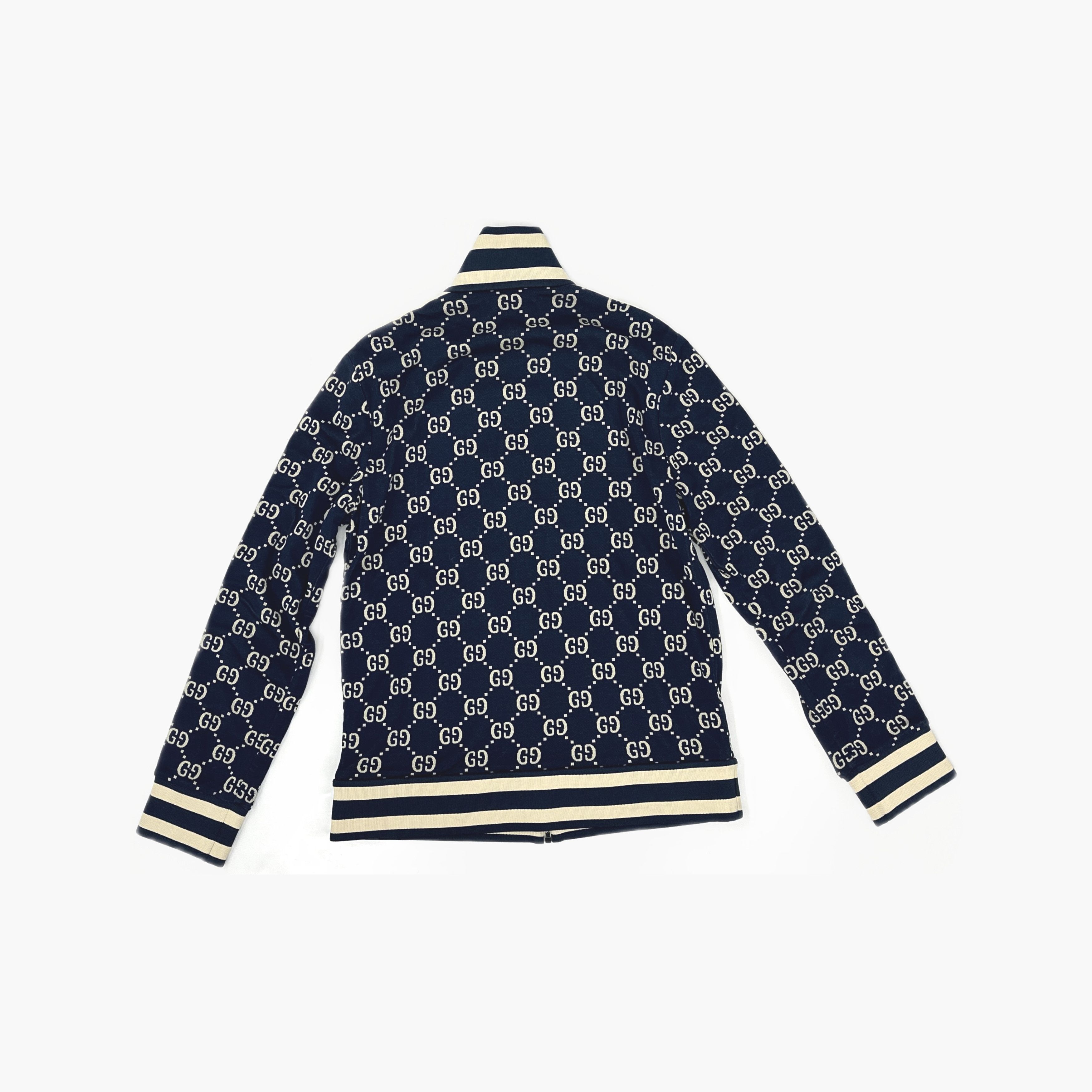 Gucci Gucci GG Jacquard Zip Jacket Size XL Size US XL / EU 56 / 4 - 2 Thumbnail