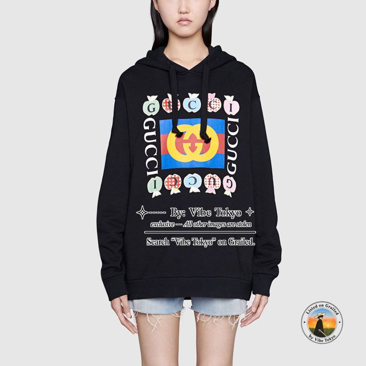 Gucci Gucci Heart Apple Logo Hoodie Size S Size S / US 4 / IT 40 - 9 Thumbnail