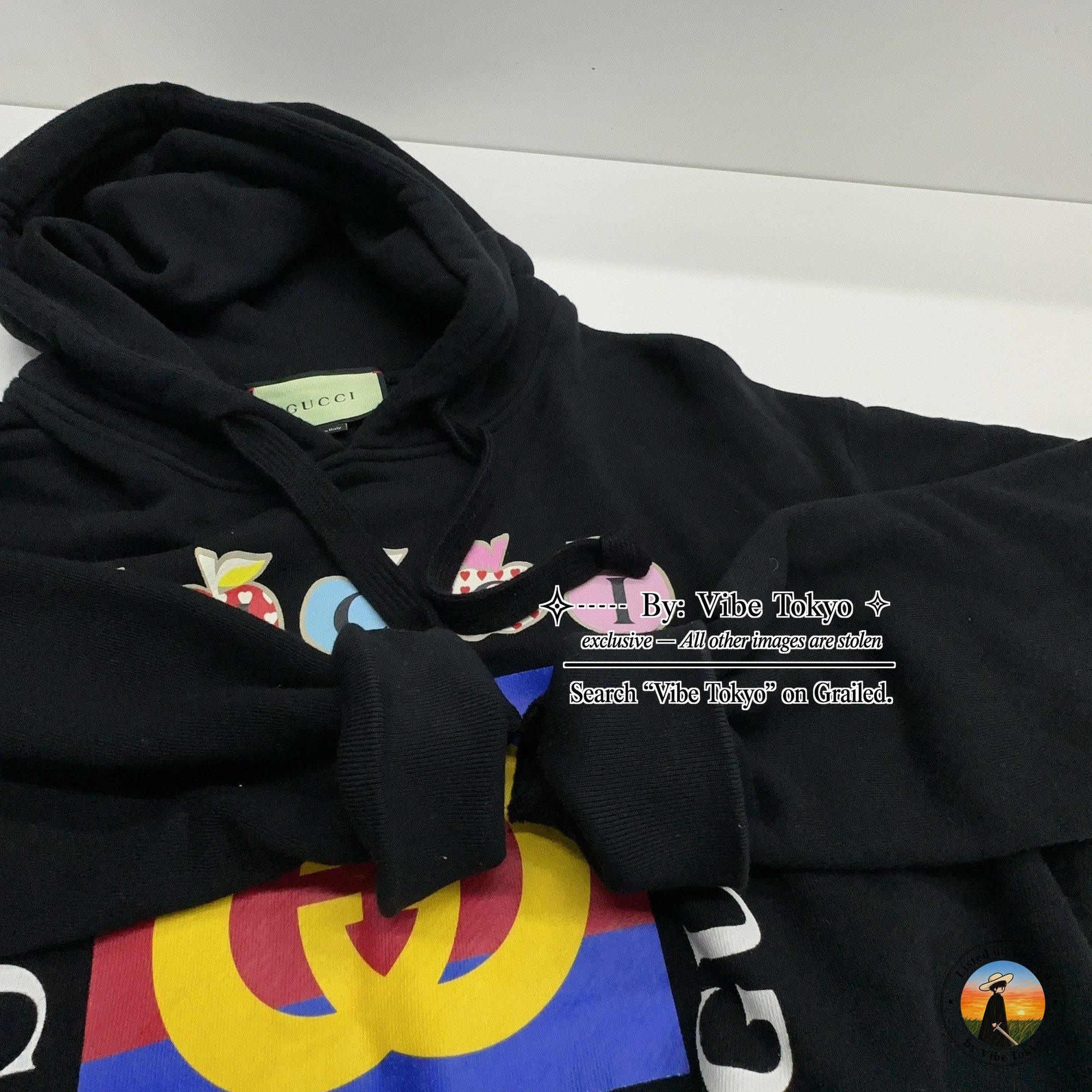 Gucci Gucci Heart Apple Logo Hoodie Size S Size S / US 4 / IT 40 - 6 Thumbnail