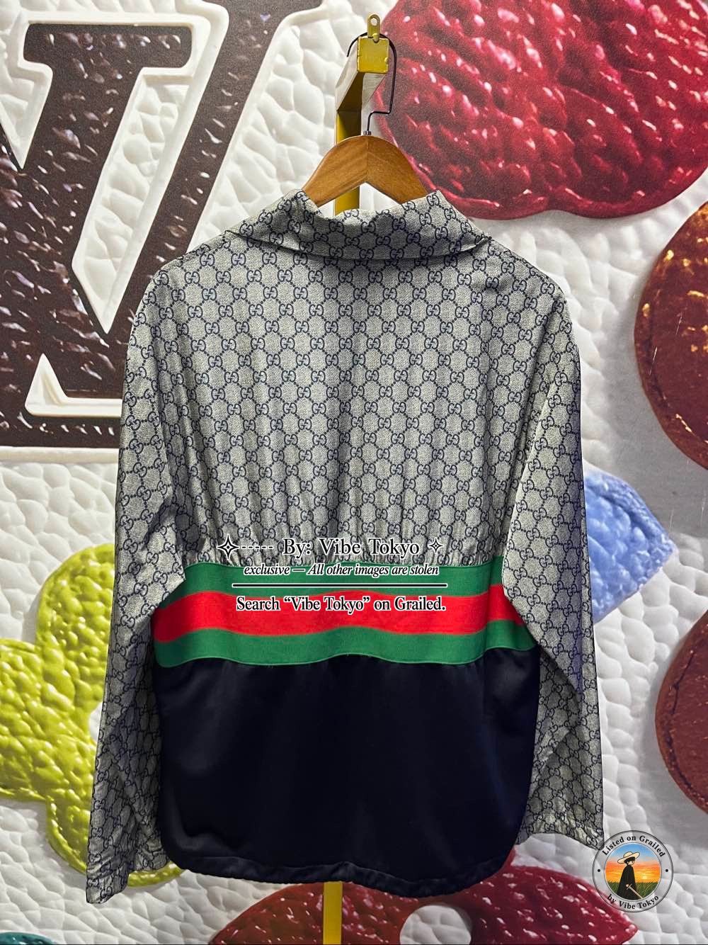 Gucci Gucci GG Logo Web Track Jacket Size M Size US M / EU 48-50 / 2 - 3 Thumbnail