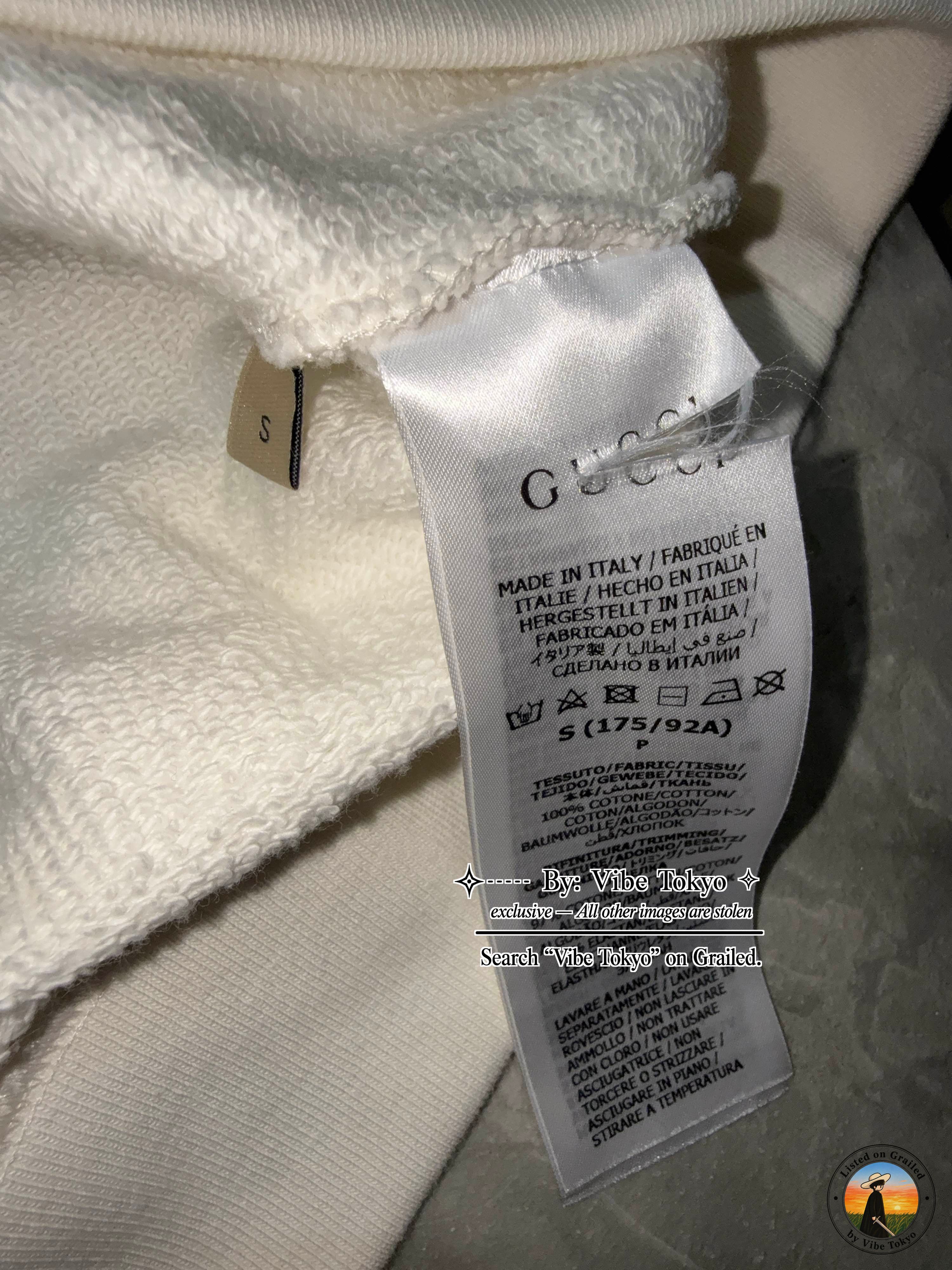 Gucci Gucci 1921 Logo Hoodie White Size S Size US S / EU 44-46 / 1 - 5 Thumbnail