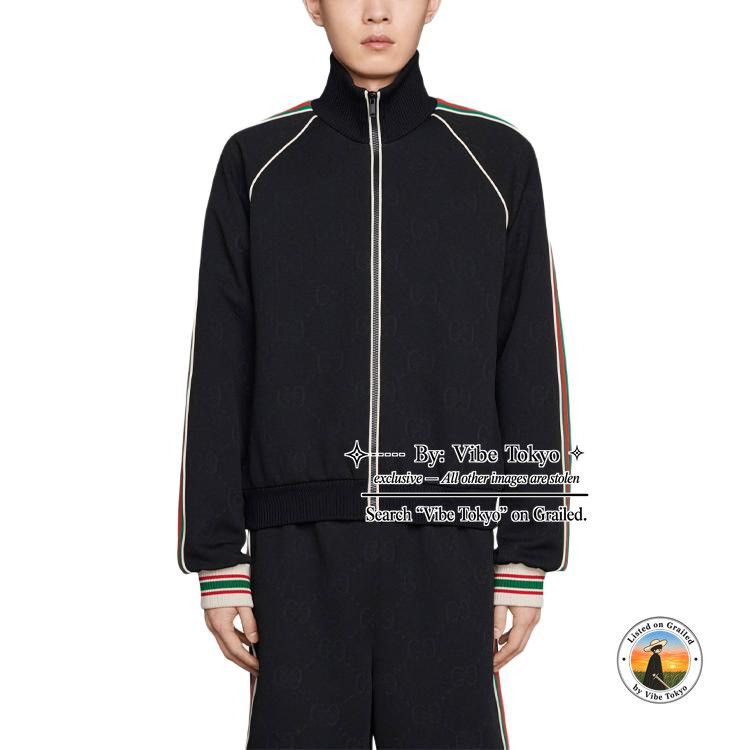 Gucci Gucci GG Jacquard Zip Track Jacket US S Size US S / EU 44-46 / 1 - 5 Thumbnail