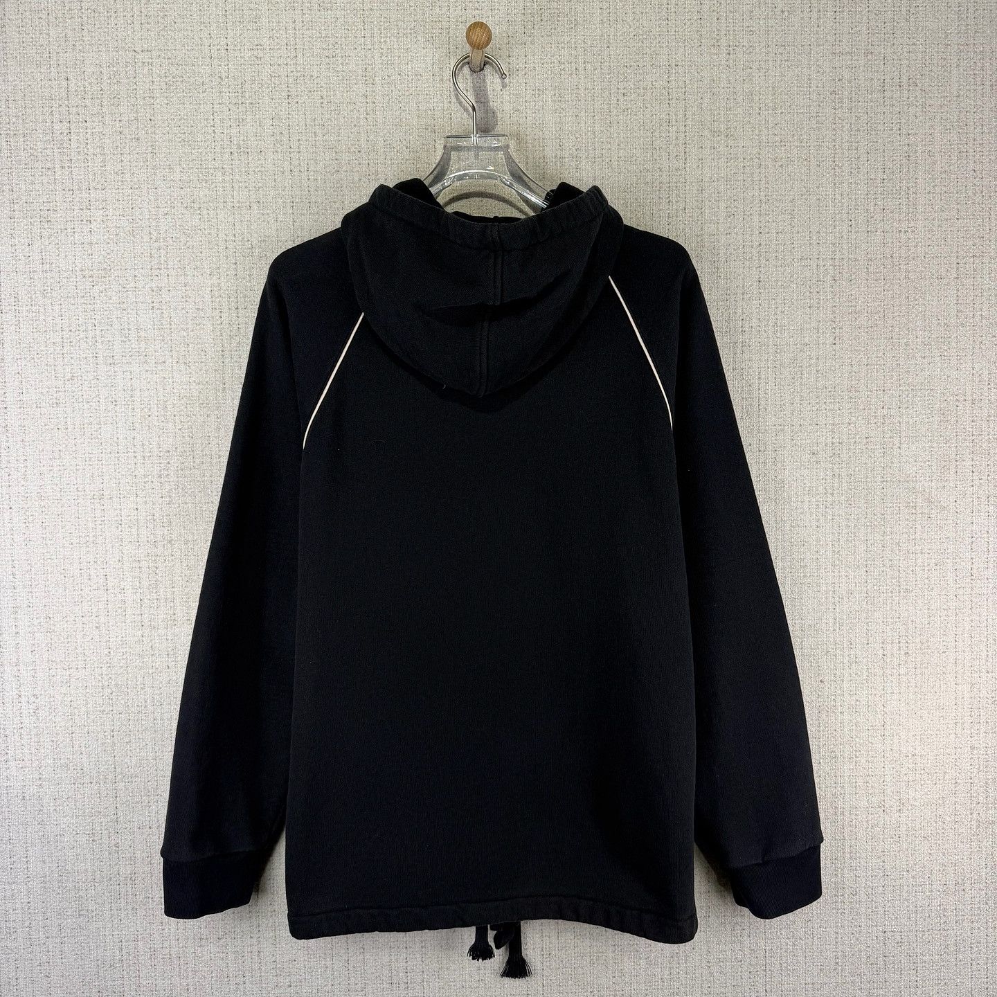 Gucci Gucci Web Stripe Half Zip Hoodie Size M Size US M / EU 48-50 / 2 - 3 Thumbnail
