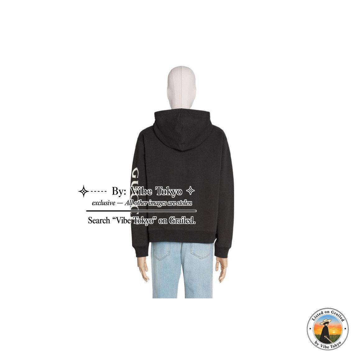 Gucci Gucci Logo Print Half Zip Hoodie Size XXL Size US XXL / EU 58 / 5 - 13 Thumbnail