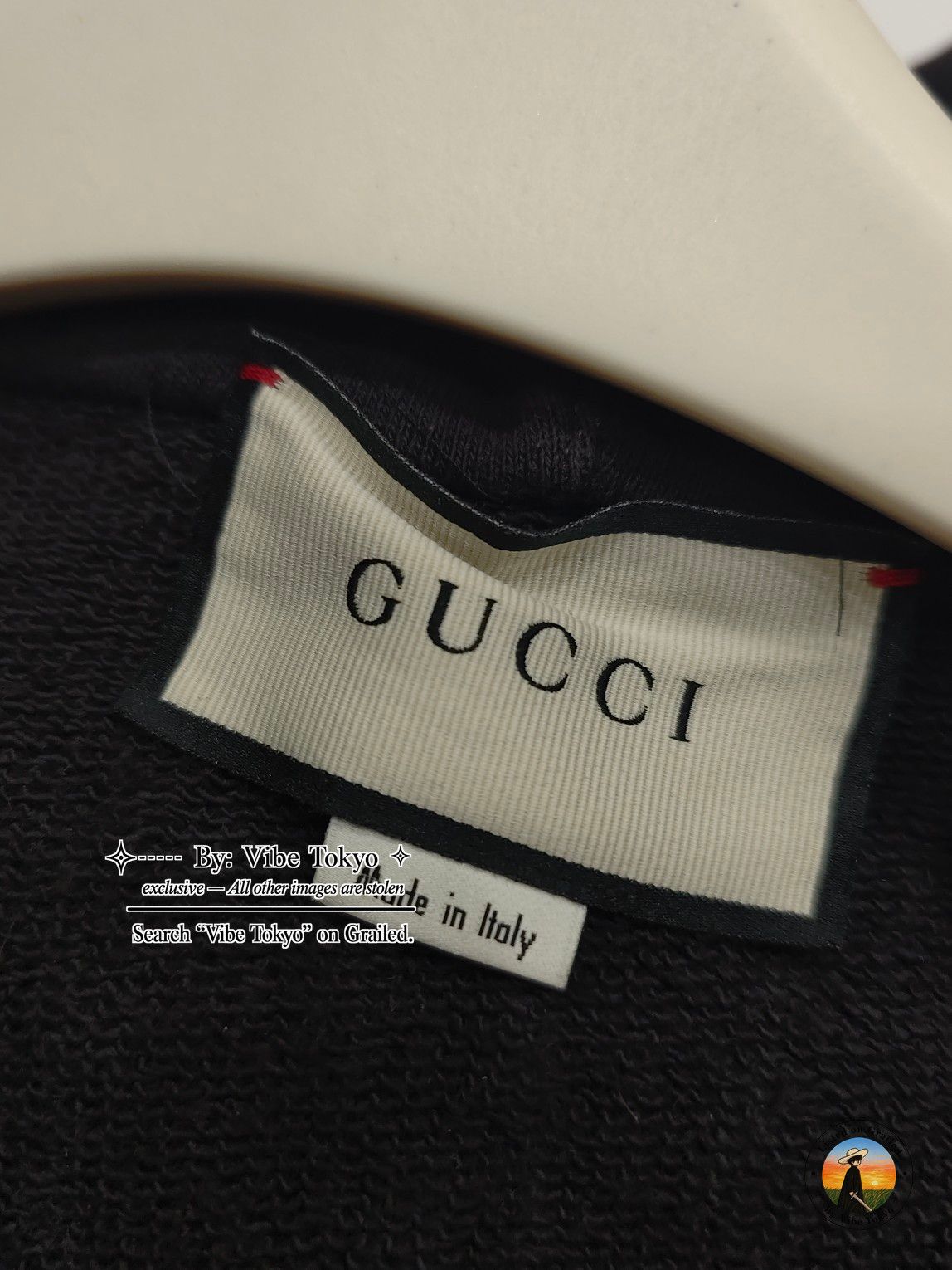 Gucci Gucci Logo Print Half Zip Hoodie Size XXL Size US XXL / EU 58 / 5 - 4 Thumbnail