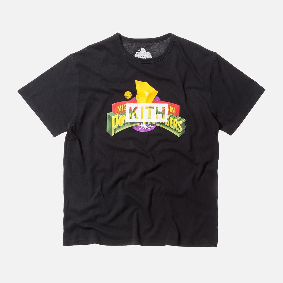 Kith Kith x Power Rangers Logo Tee Grailed