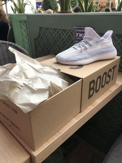 Size 11 - adidas Yeezy Boost 350 V2 Cloud White Non-Reflective 191534613481  