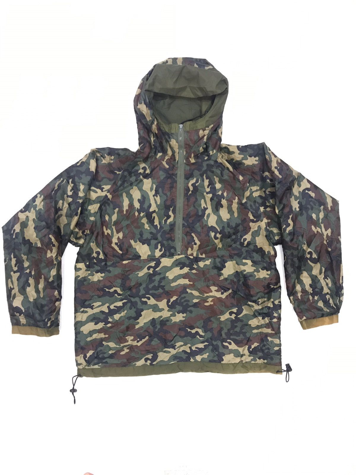 Japanese Brand CAMO PATTERN DOUBLE SIDED HOODIE WINDBREAKER Size US L / EU 52-54 / 3 - 1 Thumbnail