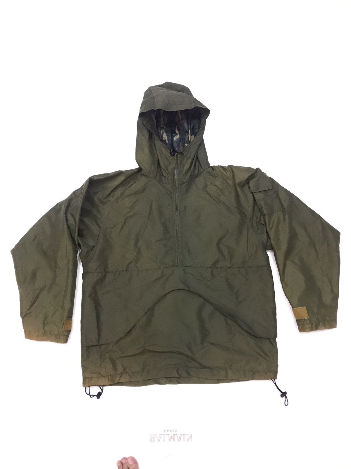 Japanese Brand CAMO PATTERN DOUBLE SIDED HOODIE WINDBREAKER Size US L / EU 52-54 / 3 - 3 Thumbnail