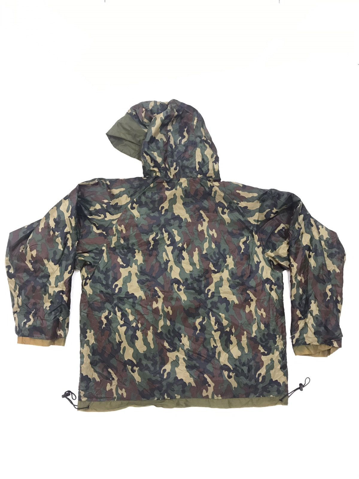 Japanese Brand CAMO PATTERN DOUBLE SIDED HOODIE WINDBREAKER Size US L / EU 52-54 / 3 - 2 Thumbnail