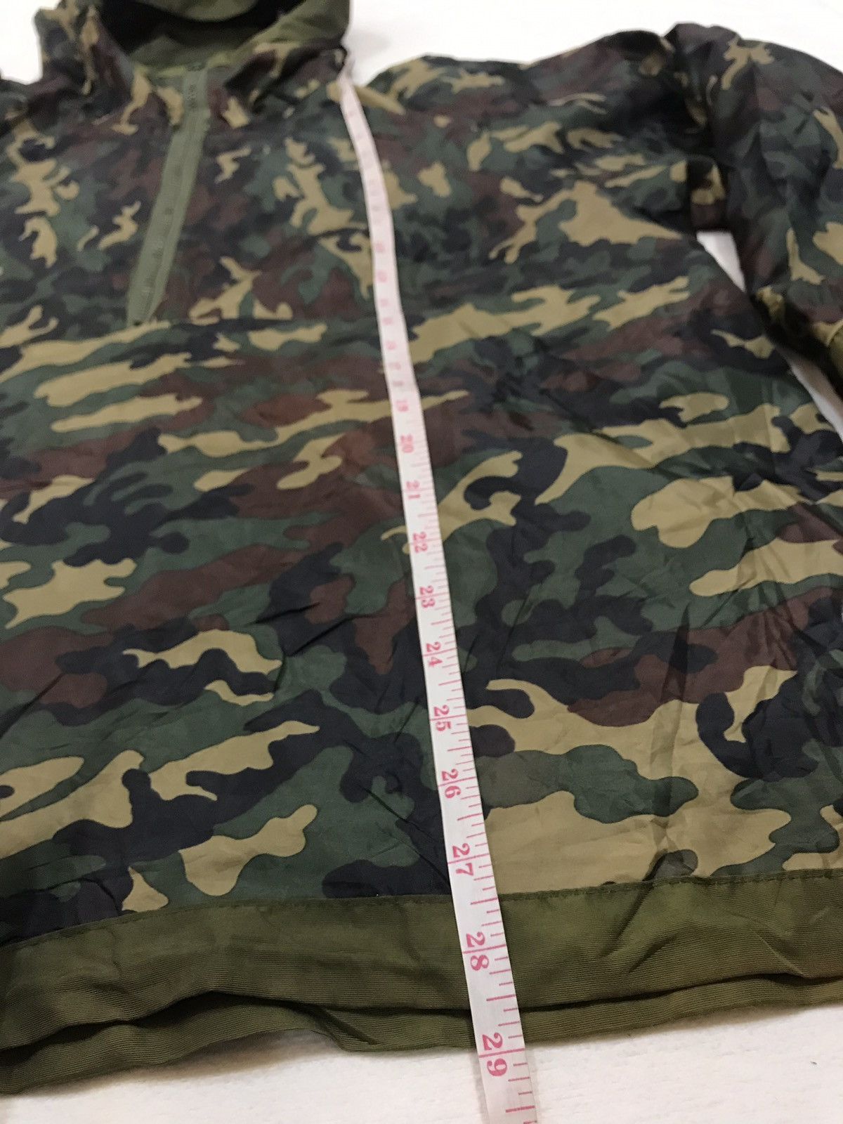 Japanese Brand CAMO PATTERN DOUBLE SIDED HOODIE WINDBREAKER Size US L / EU 52-54 / 3 - 5 Thumbnail
