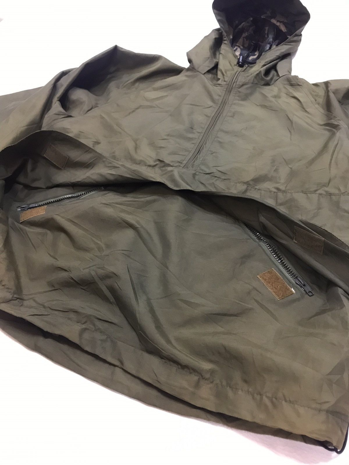 Japanese Brand CAMO PATTERN DOUBLE SIDED HOODIE WINDBREAKER Size US L / EU 52-54 / 3 - 8 Thumbnail
