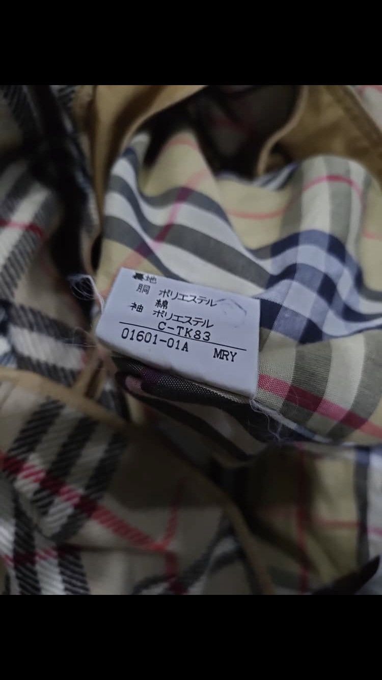 Burberry × Burberry Prorsum × Vintage Vintage Burberry Trench Coat Nova Check Awesome Long Coat Size US L / EU 52-54 / 3 - 11 Thumbnail