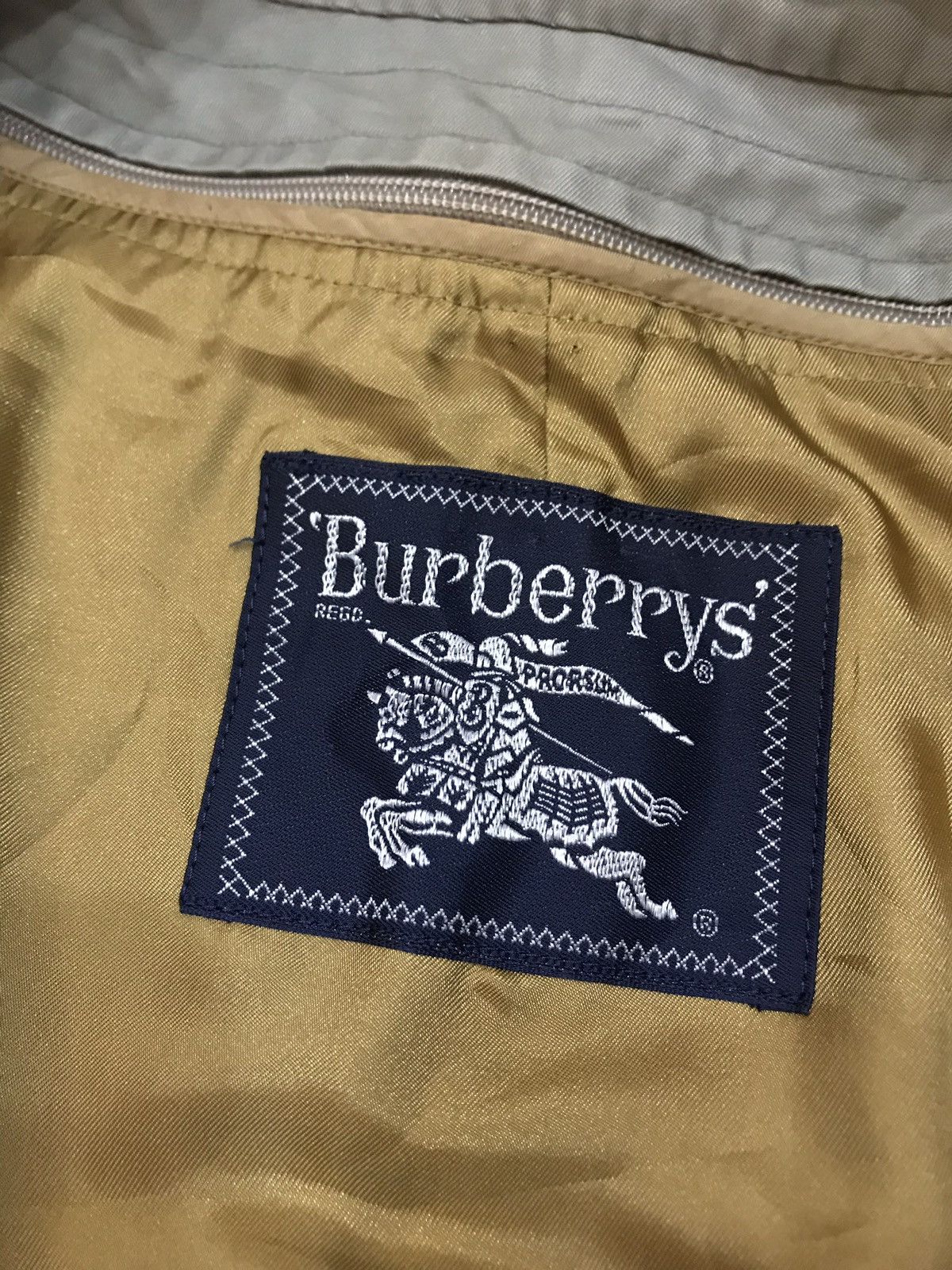 Burberry × Burberry Prorsum × Vintage Vintage Burberry Trench Coat Nova Check Awesome Long Coat Size US L / EU 52-54 / 3 - 7 Thumbnail