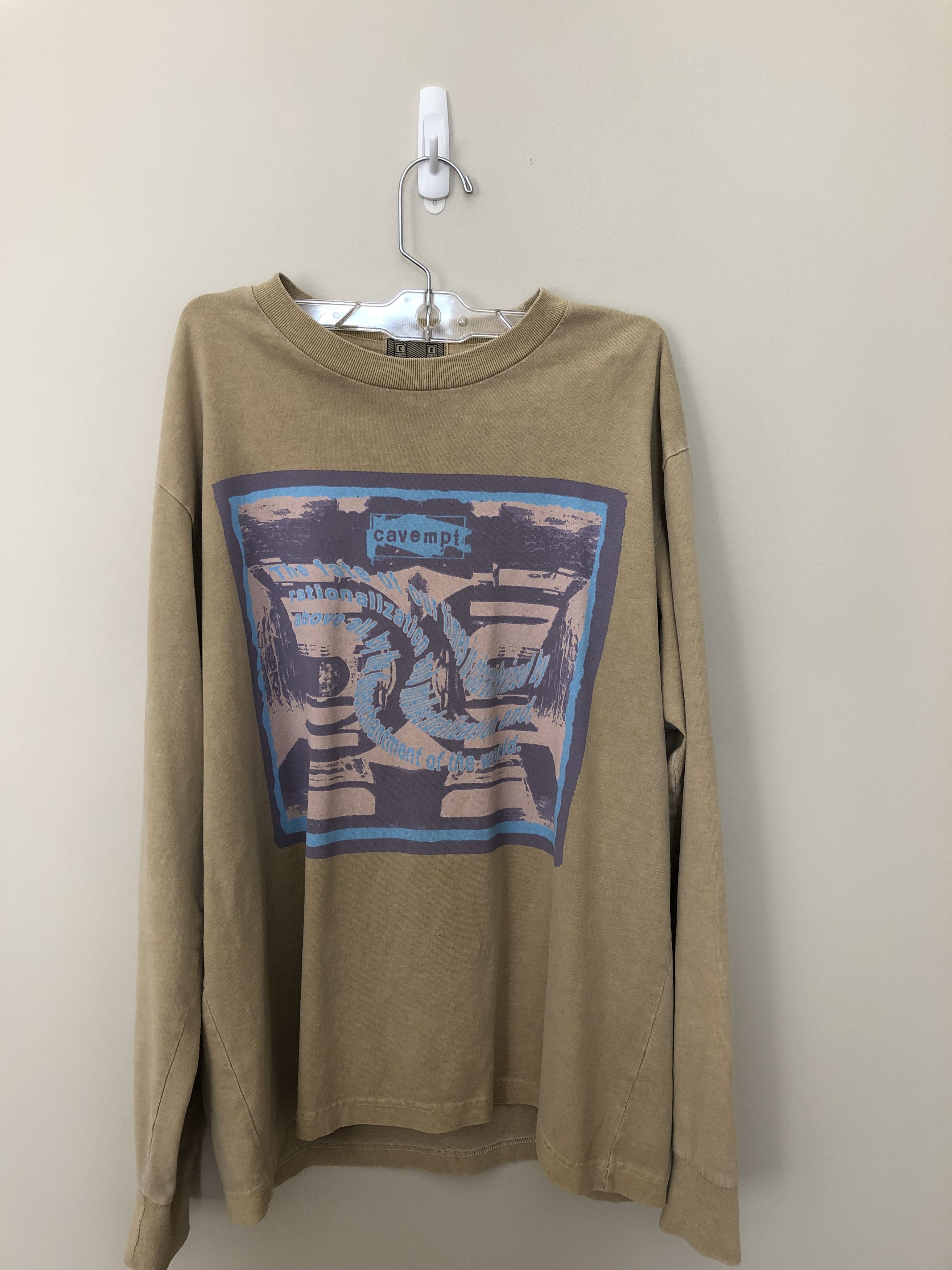 Cav Empt Cav Empt Reorientation Long Sleeve T | Grailed