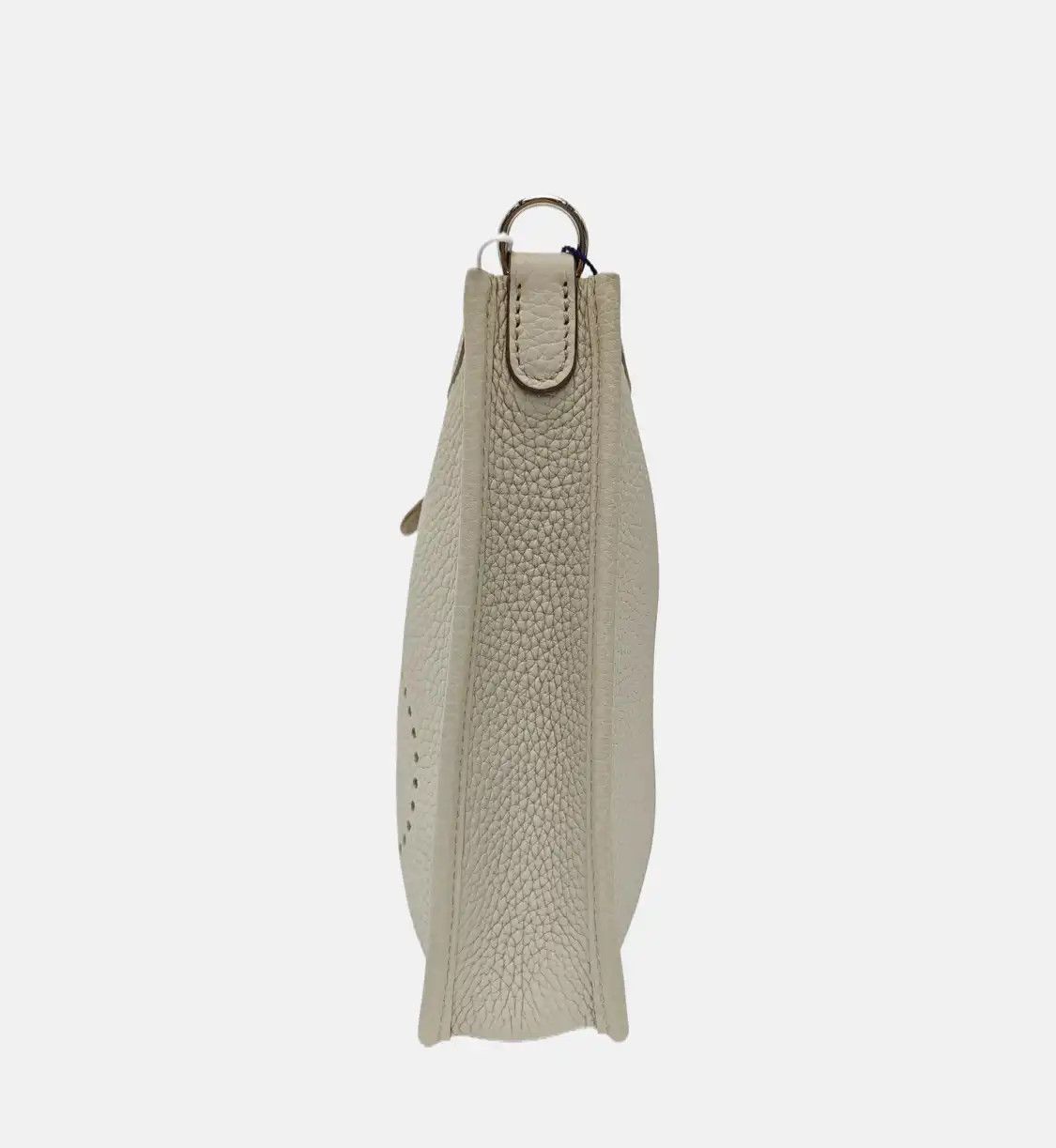 Hermes Hermes Evelyne milkshake white Clemence cowhide leather shoulder bag crossbody b Size ONE SIZE - 3 Thumbnail