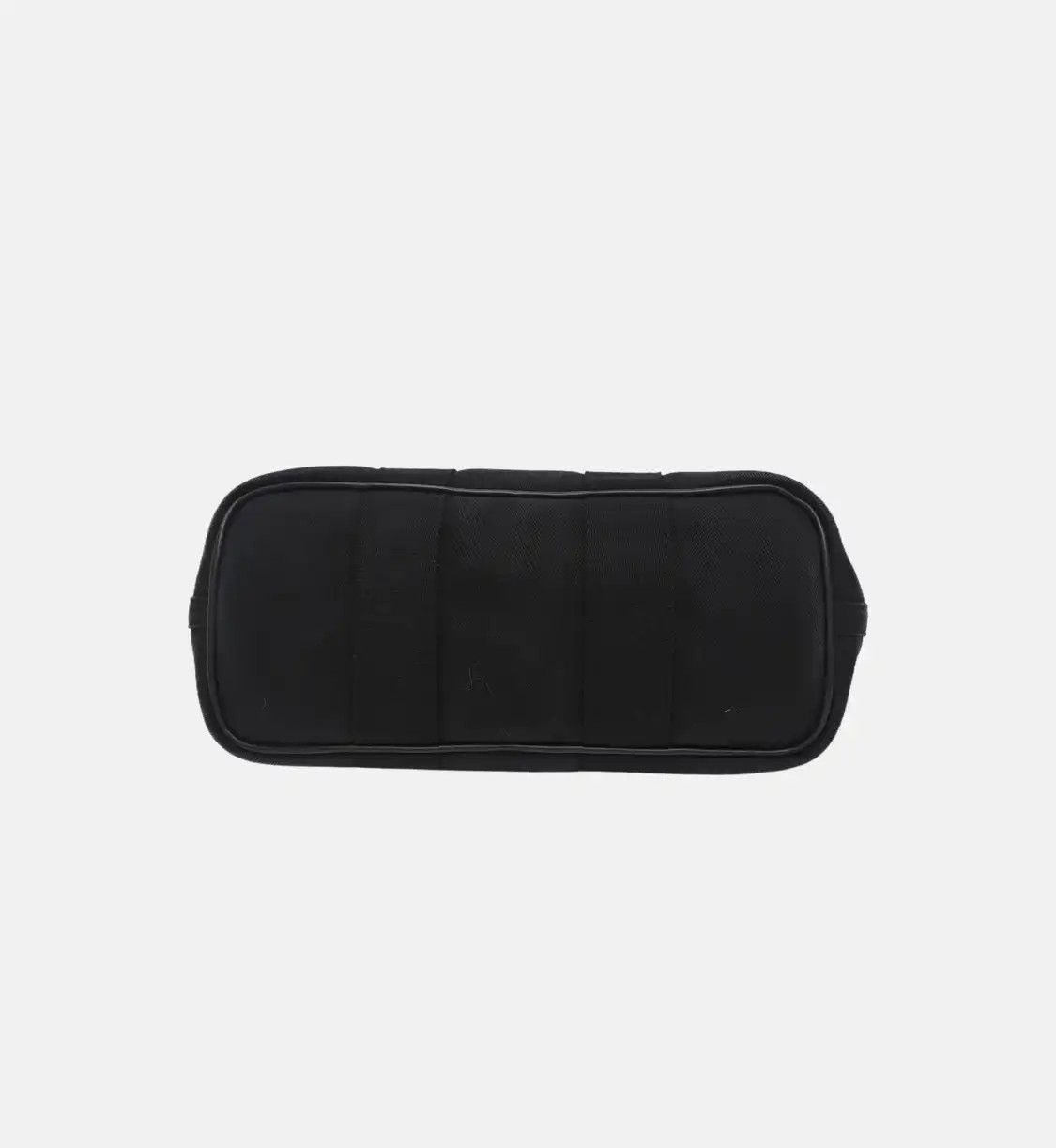 Hermes Hermes Valparaiso black canvas handbag silver hardware sub-pocket Size ONE SIZE - 6 Thumbnail