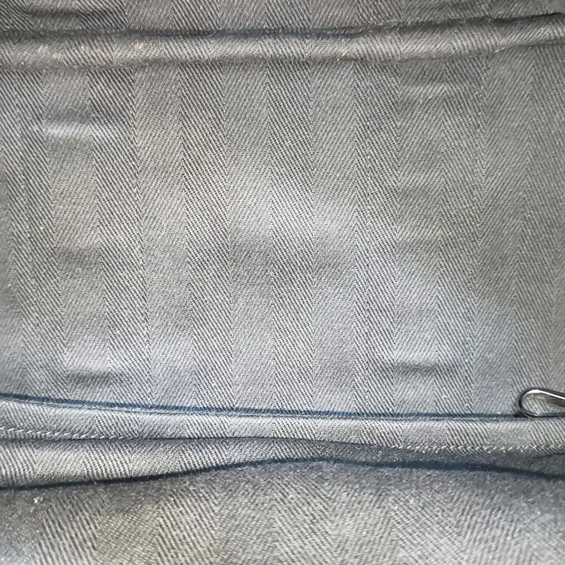 Hermes Hermes Valparaiso black canvas handbag silver hardware sub-pocket Size ONE SIZE - 13 Thumbnail