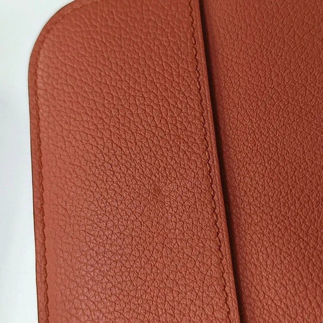 Hermes Hermes Dogon Large Rose Lobster Evercolor cowhide leather wallet silver hardware Size ONE SIZE - 15 Thumbnail