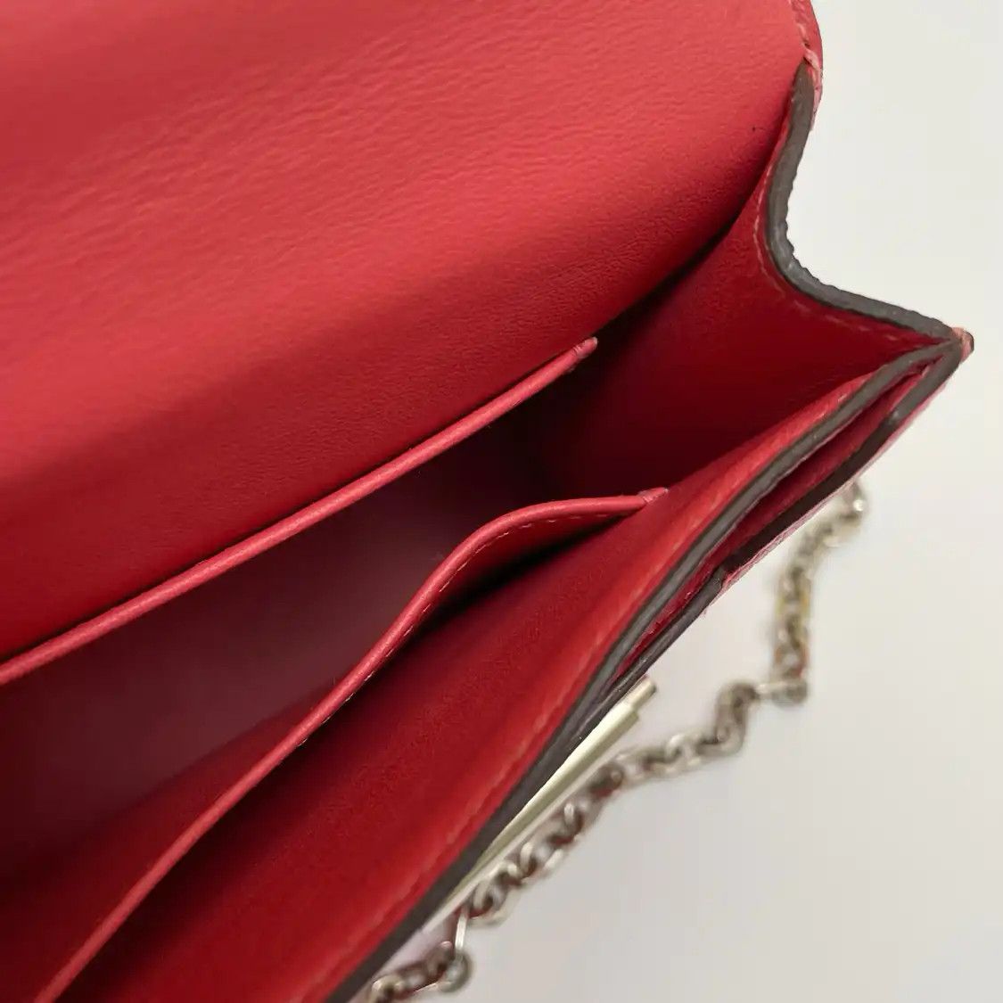 Hermes Hermes Verrou 17 Rose Lipstick Chèvre Mysore goatskin Verrou bolt bag shoulder b Size ONE SIZE - 6 Thumbnail