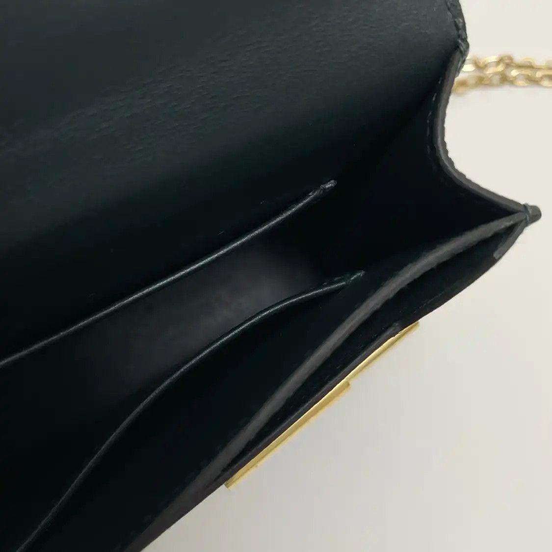 Hermes Hermes Verrou 17 Vert Cypres Chamkila goatskin Verrou bolt bag shoulder bag pale Size ONE SIZE - 6 Thumbnail