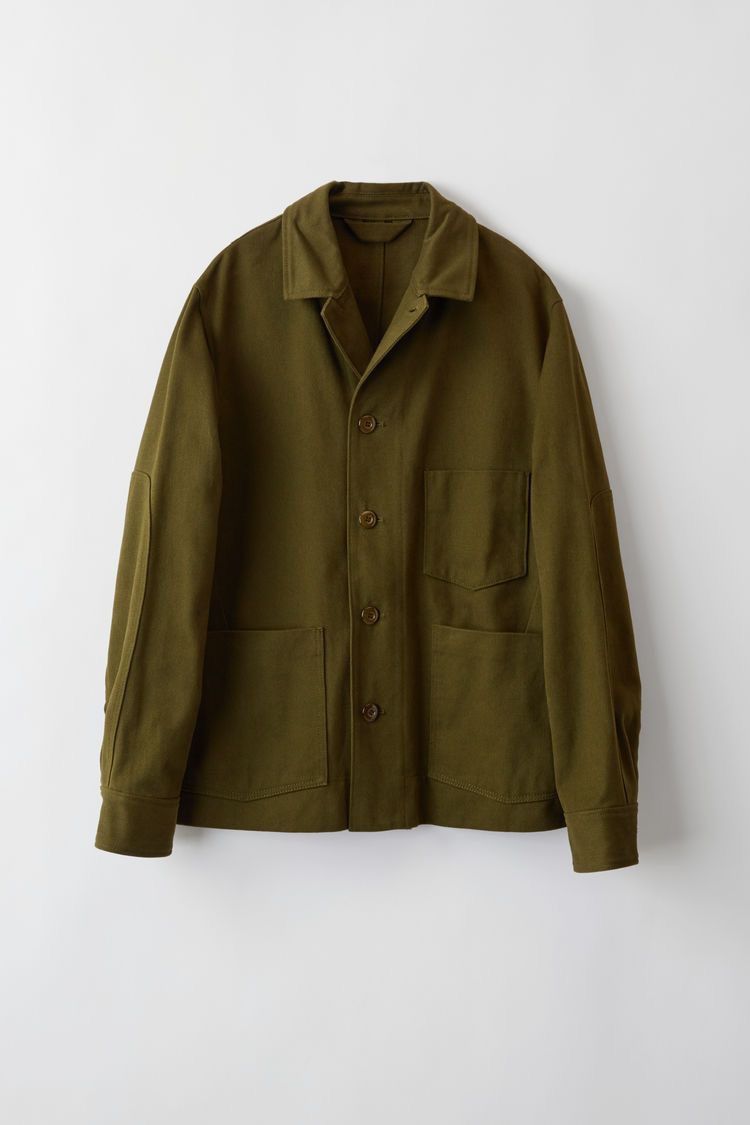 Acne studios store media twill jacket