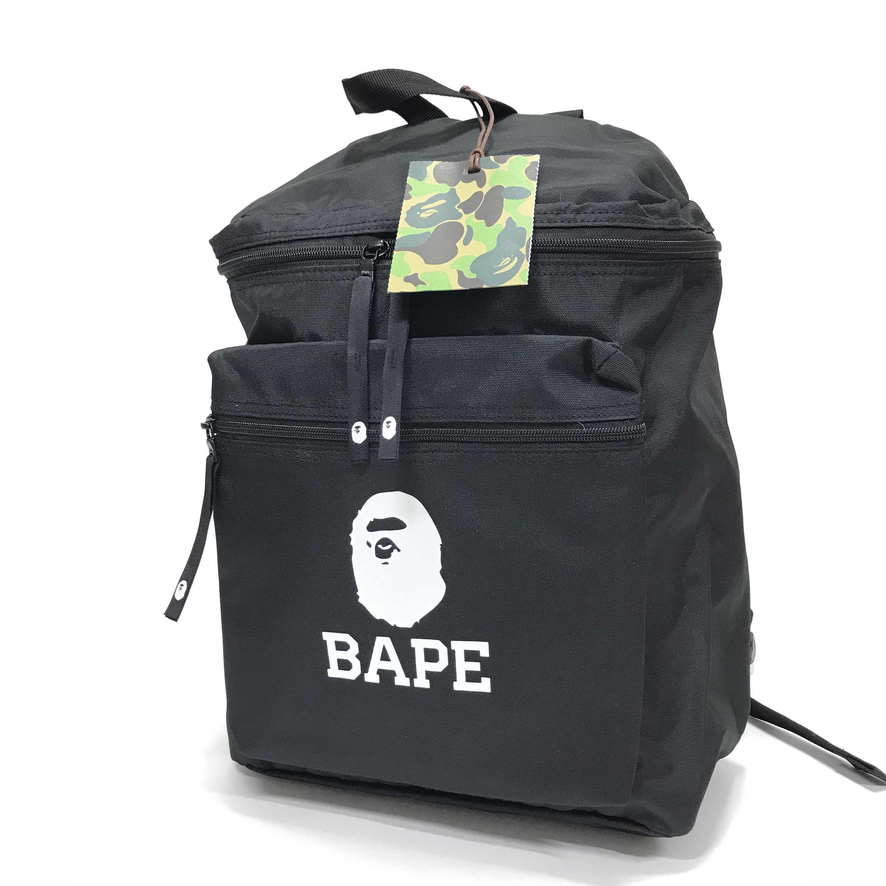 Bape ⭐DS! A Bathing Ape Bape Backpack Black Size ONE SIZE - 1 Preview