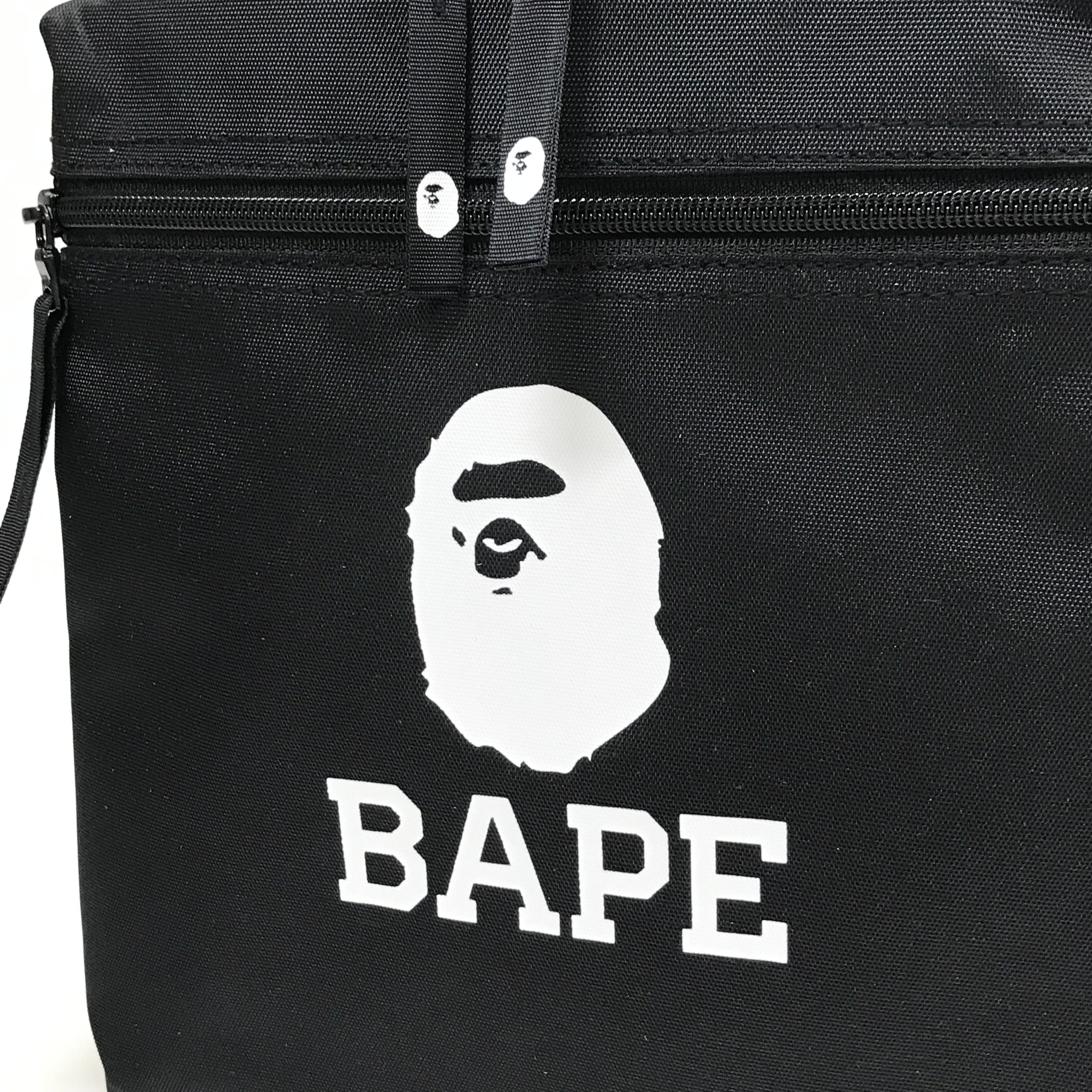 Bape ⭐DS! A Bathing Ape Bape Backpack Black Size ONE SIZE - 2 Preview