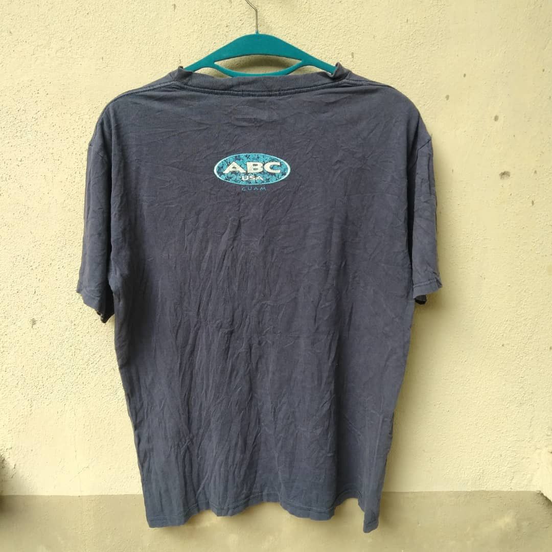 Vintage 💥VINTAGE SUNFADED 90s ABC USA SPORTSWEAR GUAM T SHIRTS Size US L / EU 52-54 / 3 - 3 Thumbnail