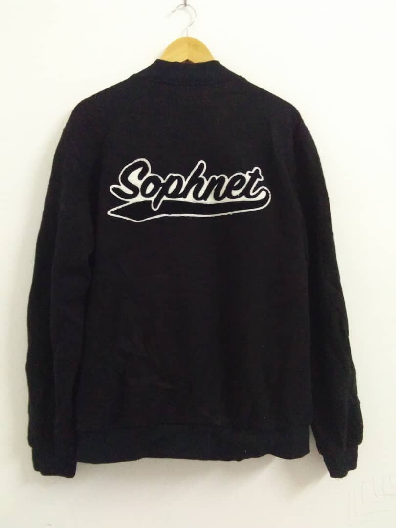 Sophnet. Varsity Jacket Embroidered Spellout Big Logo Made in Japan Size US S / EU 44-46 / 1 - 2 Thumbnail