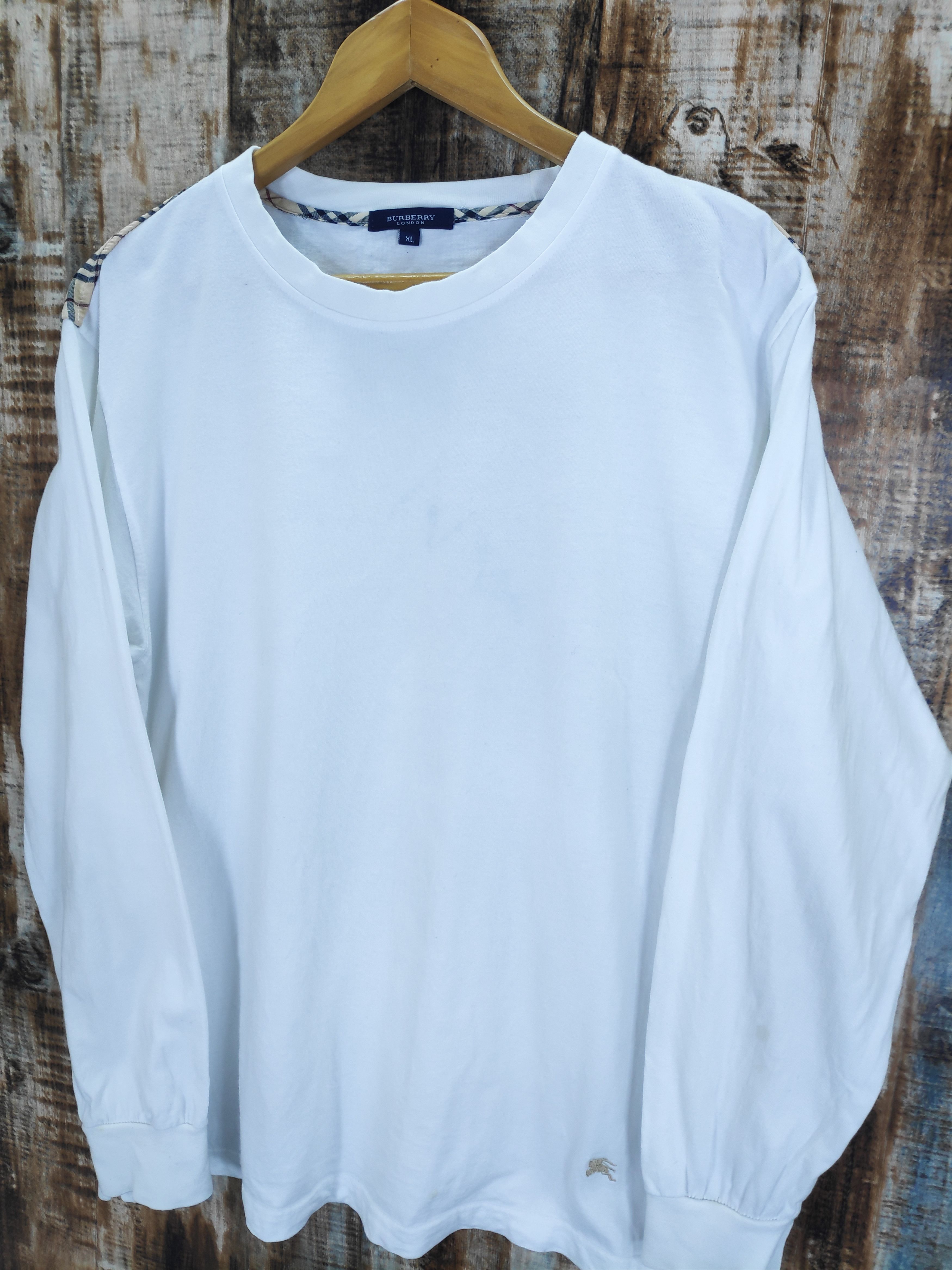 Burberry × Vintage Burberry Prorsum Nova Check Made in England Long Sleeve XL Size US XL / EU 56 / 4 - 2 Thumbnail
