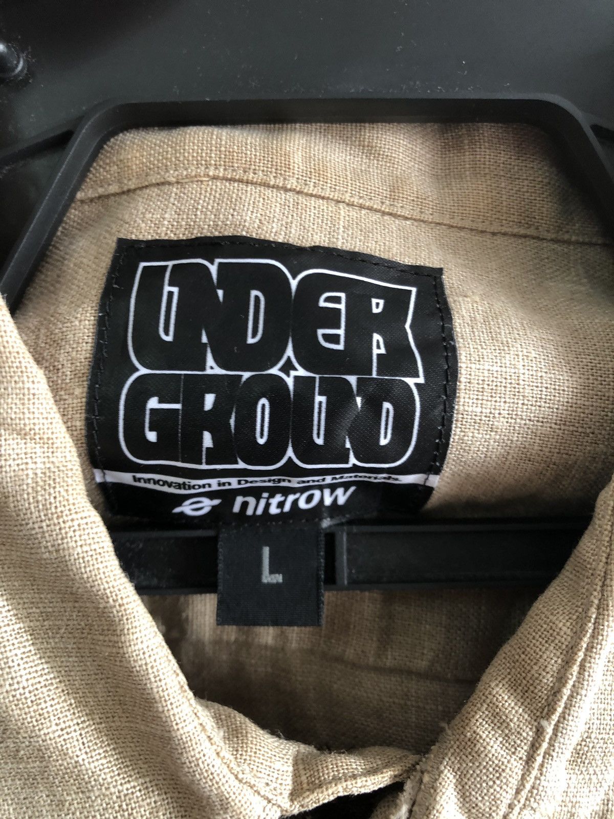 Japanese Brand × Nitraid NITROW Japan Shirt Under Ground Zipped | Grailed