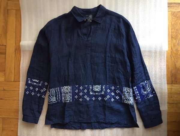 Visvim ICT Kerchief Border Tunic | Grailed