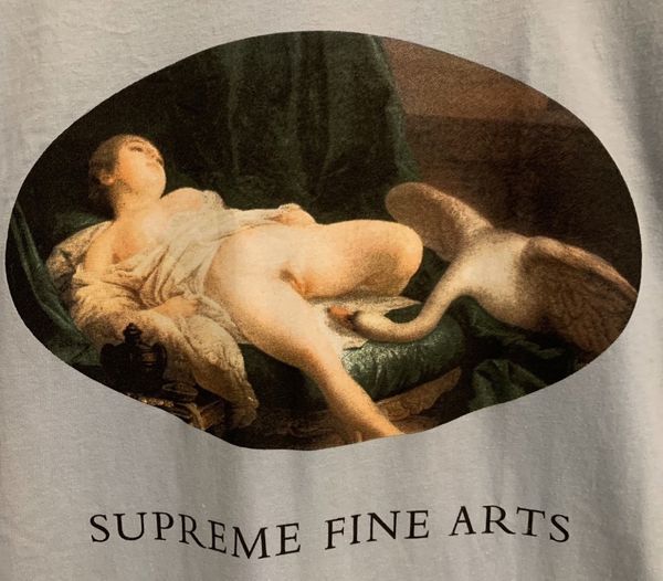 Supreme 2019 Supreme Leda And The Swan Tee SS19 Week 1 | Grailed