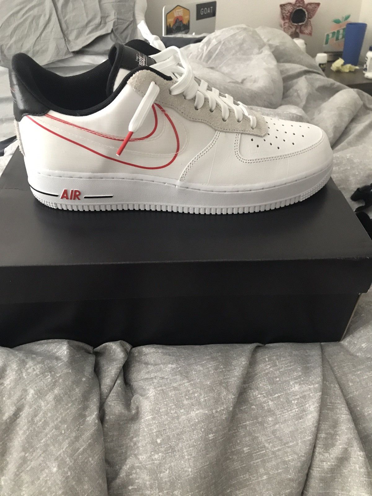 nike air force 1 script swoosh pack blue