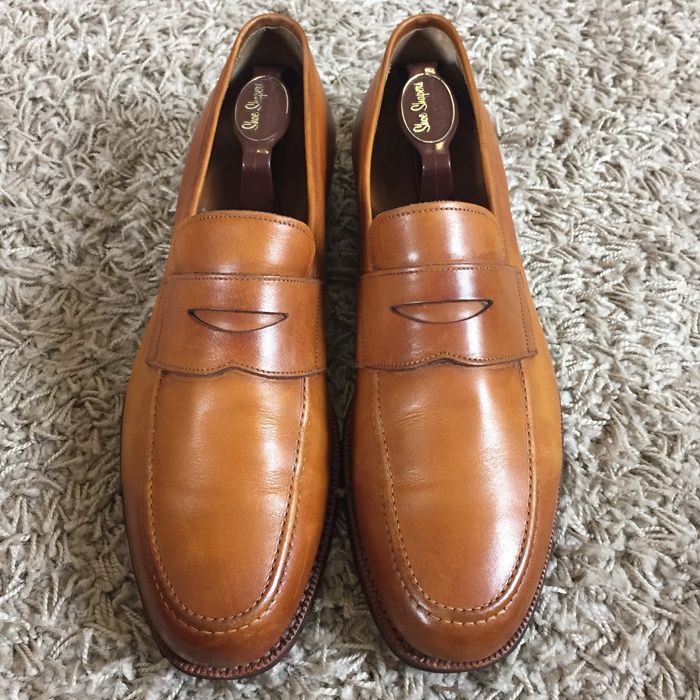 Gant Walnut Leather Loafers ($425) Size US 11.5 / EU 44-45 - 1 Preview