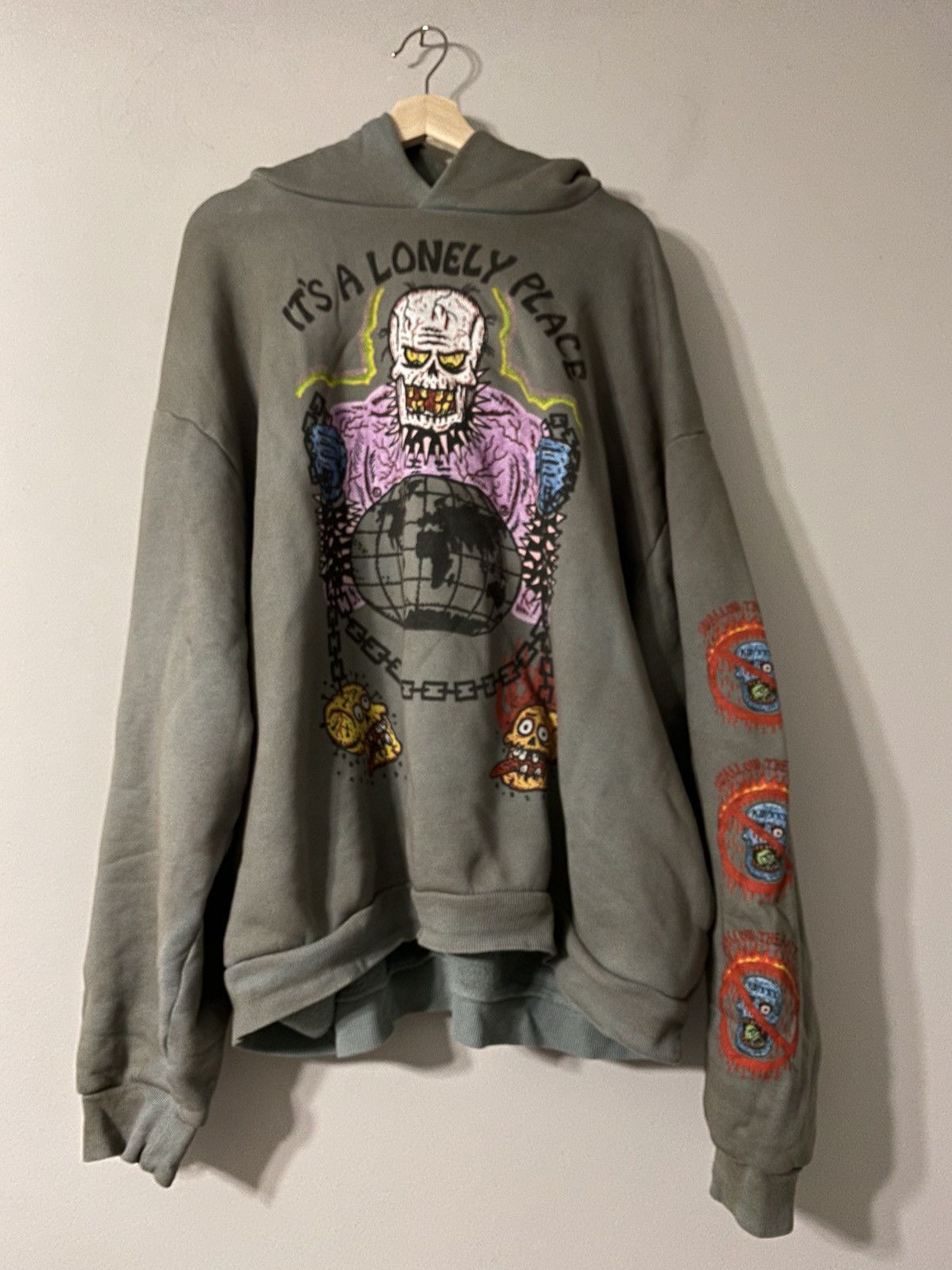 Kanye West Xxxtentacion Skins Hold The Gate hoodie | Grailed