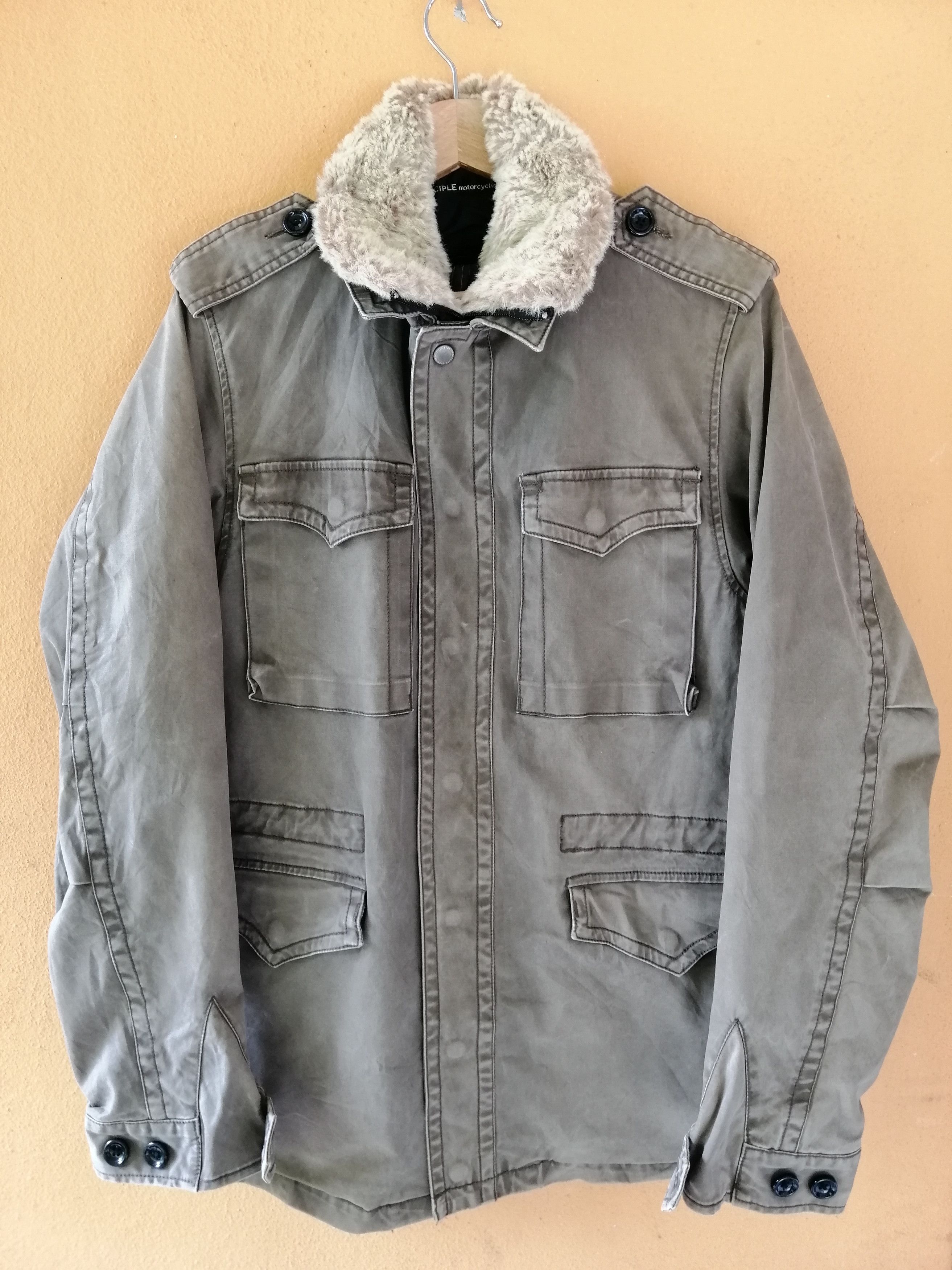 Japanese Brand Vintage Disciple Motorcyclist Military Jacket Size US M / EU 48-50 / 2 - 4 Thumbnail